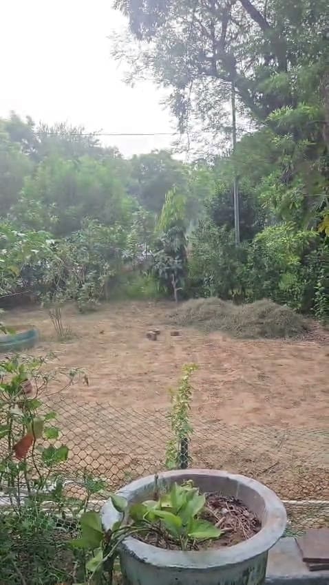 Video of the garden, parking and entrance outside the PG